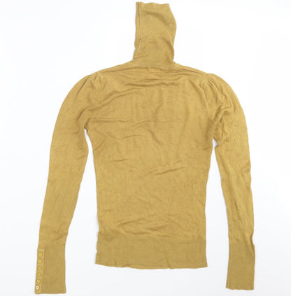 Atmosphere Womens Yellow   Pullover Sweatshirt Size 8