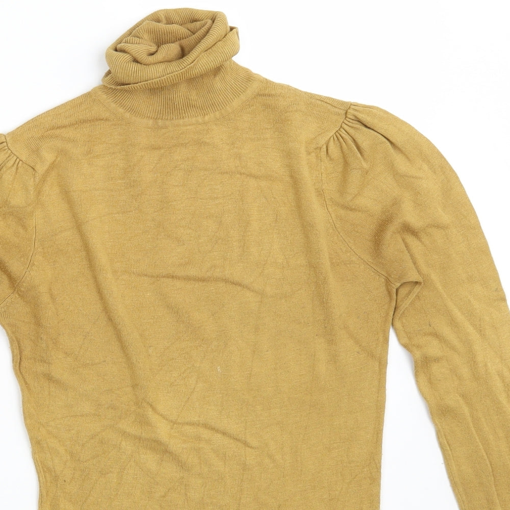Atmosphere Womens Yellow   Pullover Sweatshirt Size 8