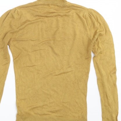 Atmosphere Womens Yellow   Pullover Sweatshirt Size 8