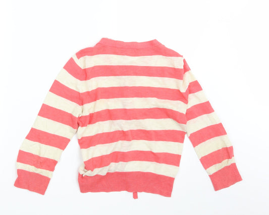Womens UK Size 10 M&S Pink Cardigan Jumper