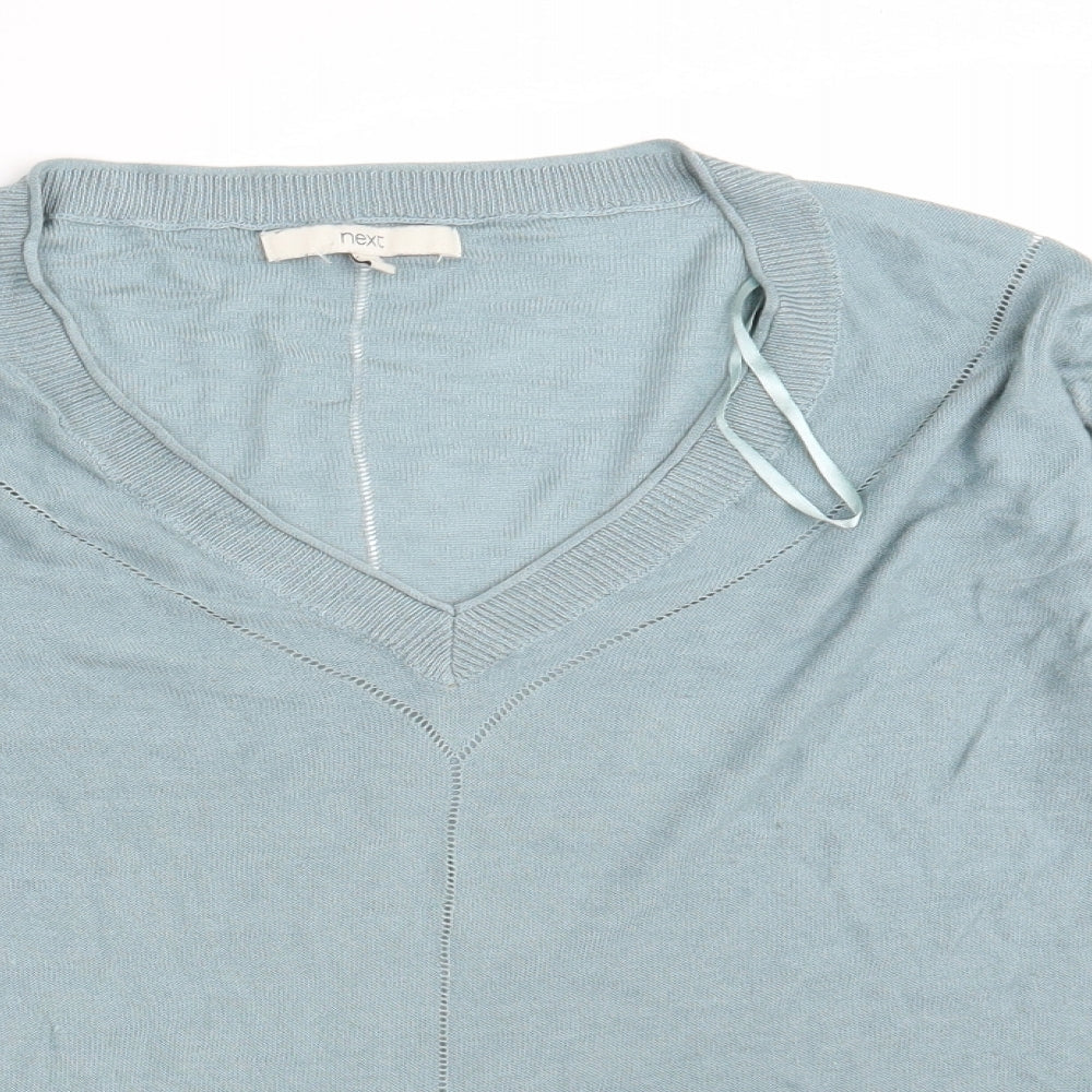 Womens UK Size 20 NEXT Green Pullover Sweatshirt