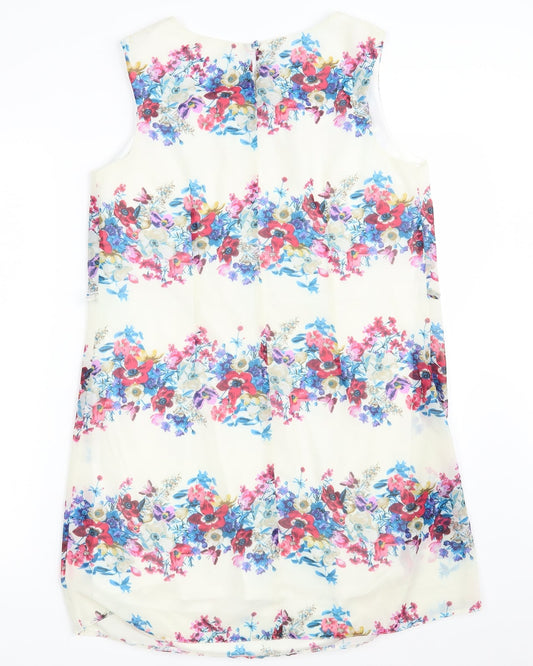 Atmosphere Womens Ivory Floral  A-Line  Size 12