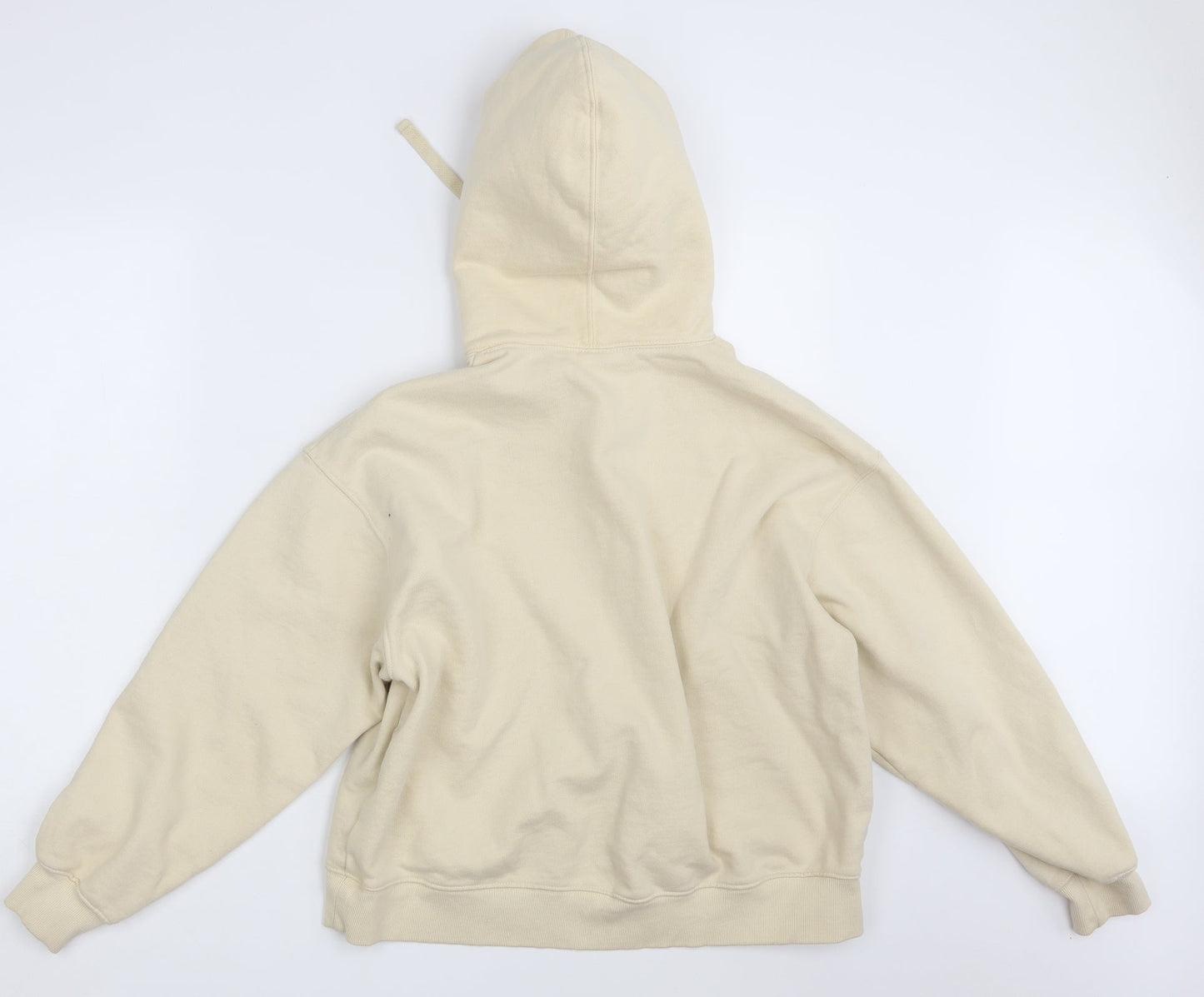 H&M Womens Beige   Pullover Hoodie Size S
