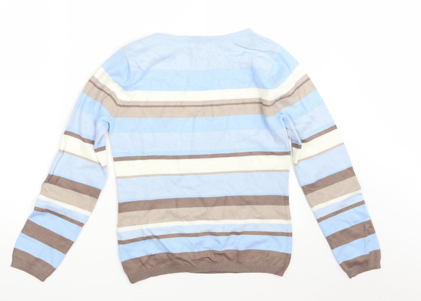 Womens UK Size 10 Berkertex Blue Pullover Jumper