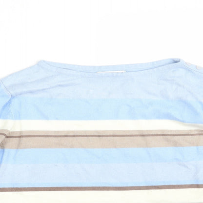 Womens UK Size 10 Berkertex Blue Pullover Jumper