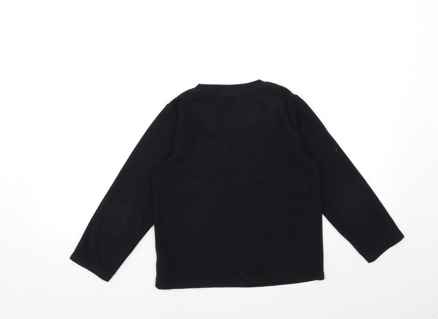 Batman Boys Black  Fleece  Pyjama Top Size 7-8 Years
