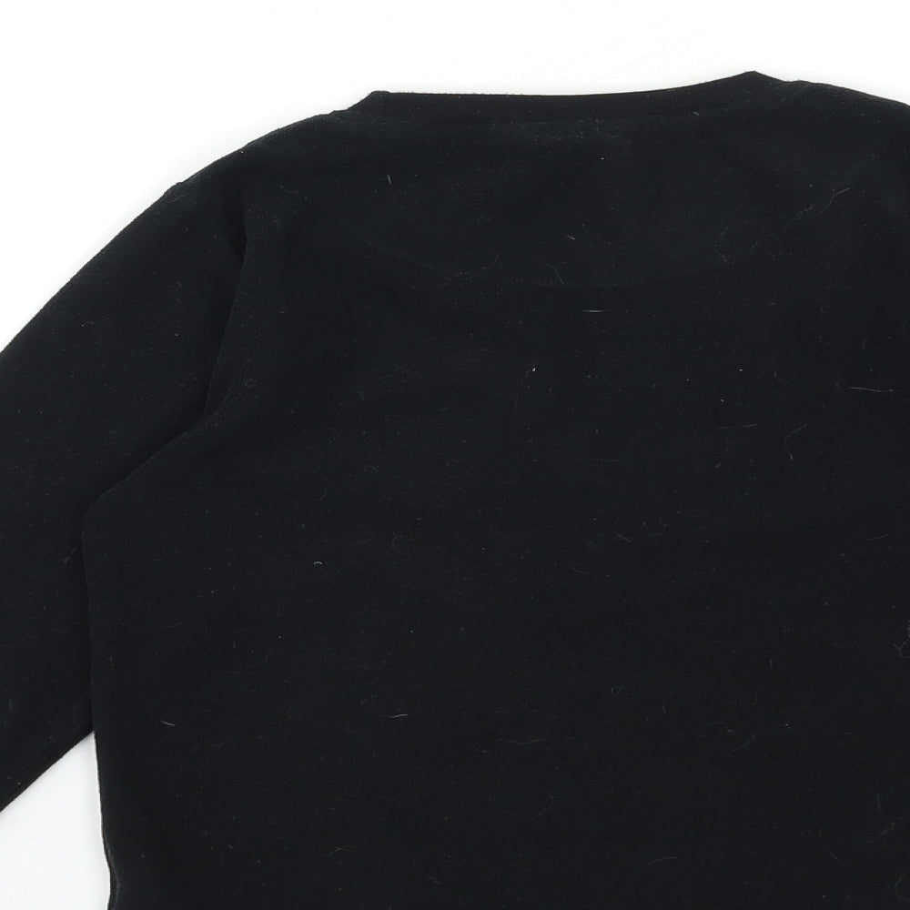 Batman Boys Black  Fleece  Pyjama Top Size 7-8 Years