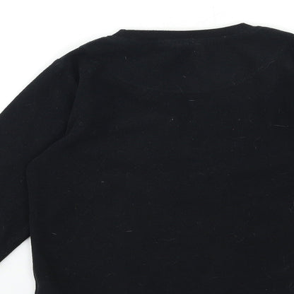 Batman Boys Black  Fleece  Pyjama Top Size 7-8 Years