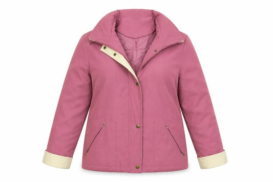 Womens UK Size 14 Berkertex Pink Overcoat