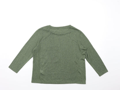 River Island Girls Green   Basic T-Shirt Size 8 Years
