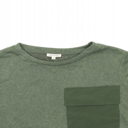 River Island Girls Green   Basic T-Shirt Size 8 Years