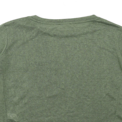River Island Girls Green   Basic T-Shirt Size 8 Years
