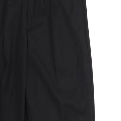 George Mens Black   Dress Pants Trousers Size 32 in L31 in