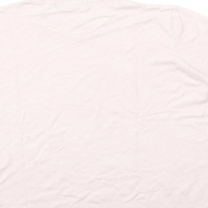Womens UK Size 14 Marks and Spencer Pink Pullover Jumper