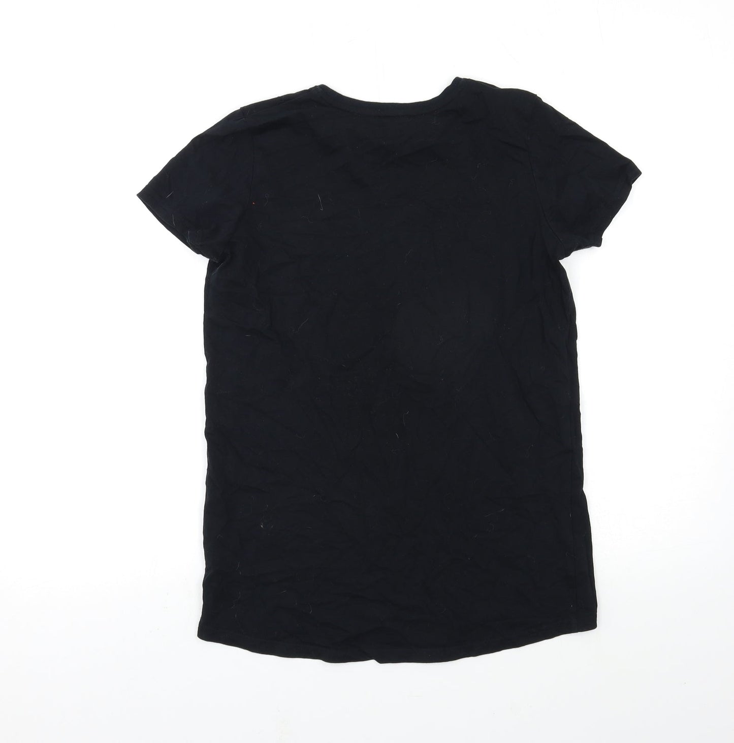 Primark Boys Black   Basic T-Shirt Size L  - FORTNIGHT