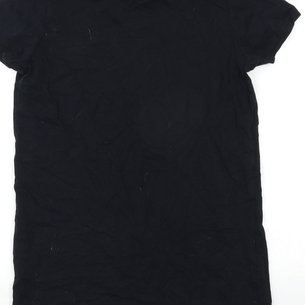 Primark Boys Black   Basic T-Shirt Size L  - FORTNIGHT