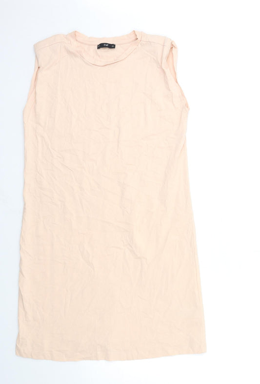 F&F Womens Pink   Basic Tank Size 12  - shoulder pads