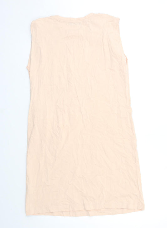 F&F Womens Pink   Basic Tank Size 12  - shoulder pads