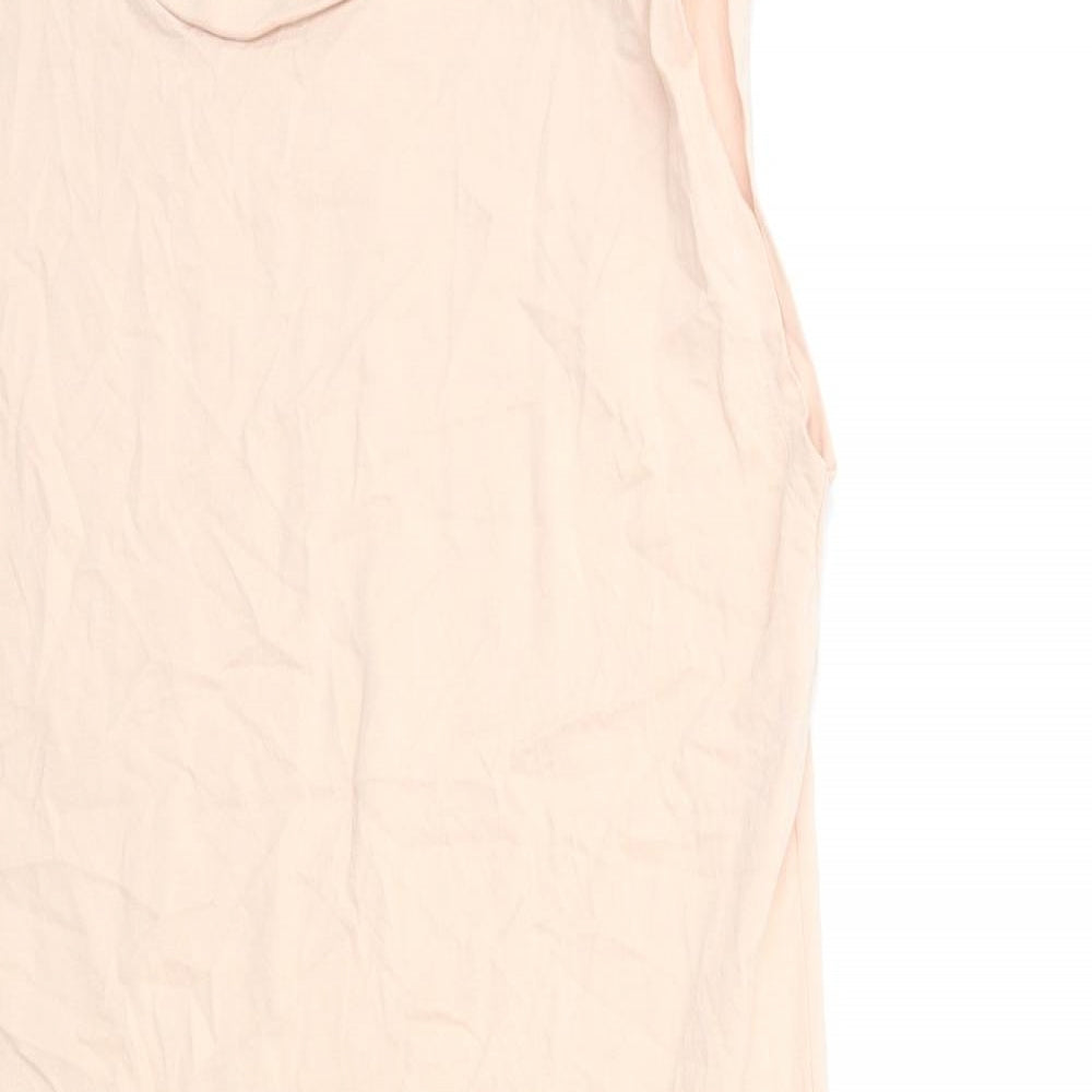 F&F Womens Pink   Basic Tank Size 12  - shoulder pads