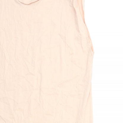 F&F Womens Pink   Basic Tank Size 12  - shoulder pads