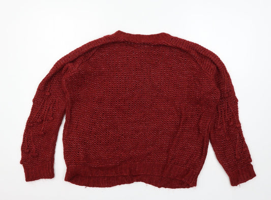 TU Womens Ivory  Knit Pullover Jumper Size 18