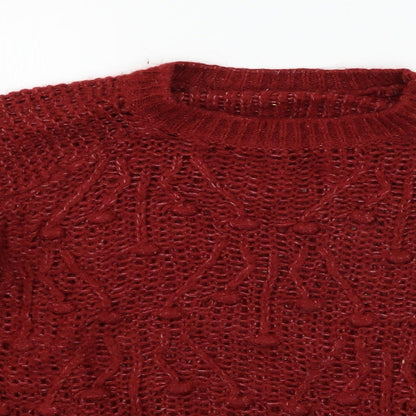 TU Womens Ivory  Knit Pullover Jumper Size 18