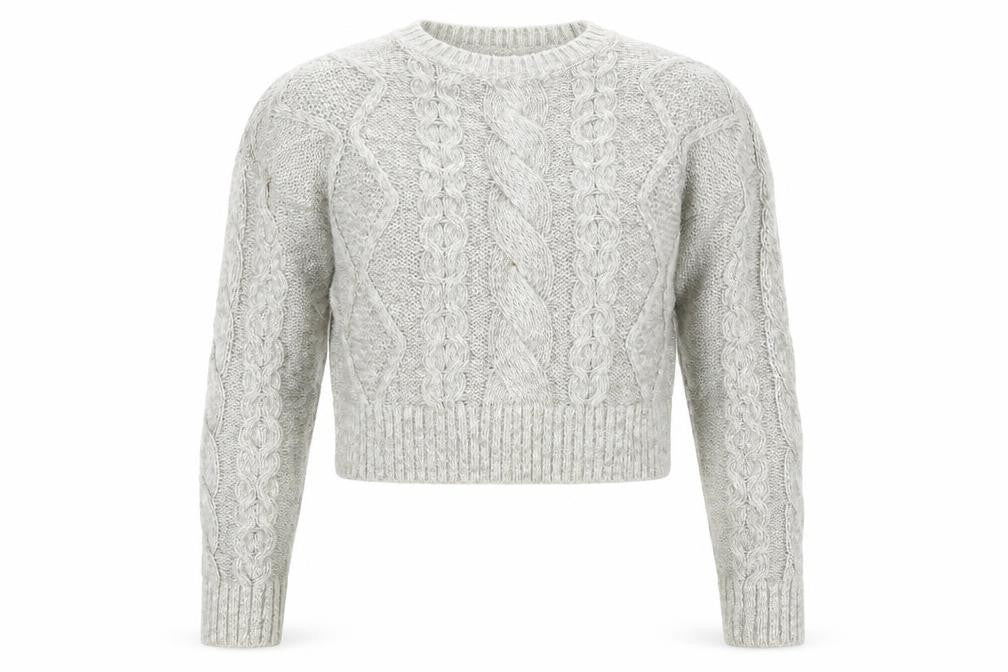 Womens UK Size M New Look Grey Pullover Jumper