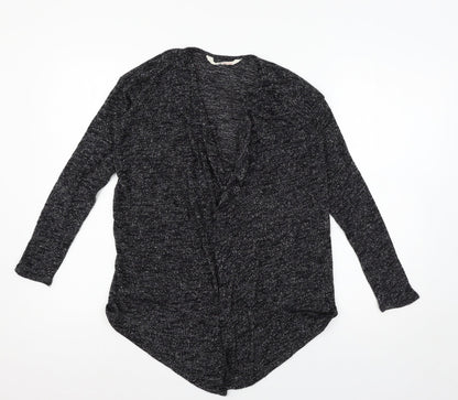 H&M Girls Grey  Knit Cardigan Jumper Size 11-12 Years