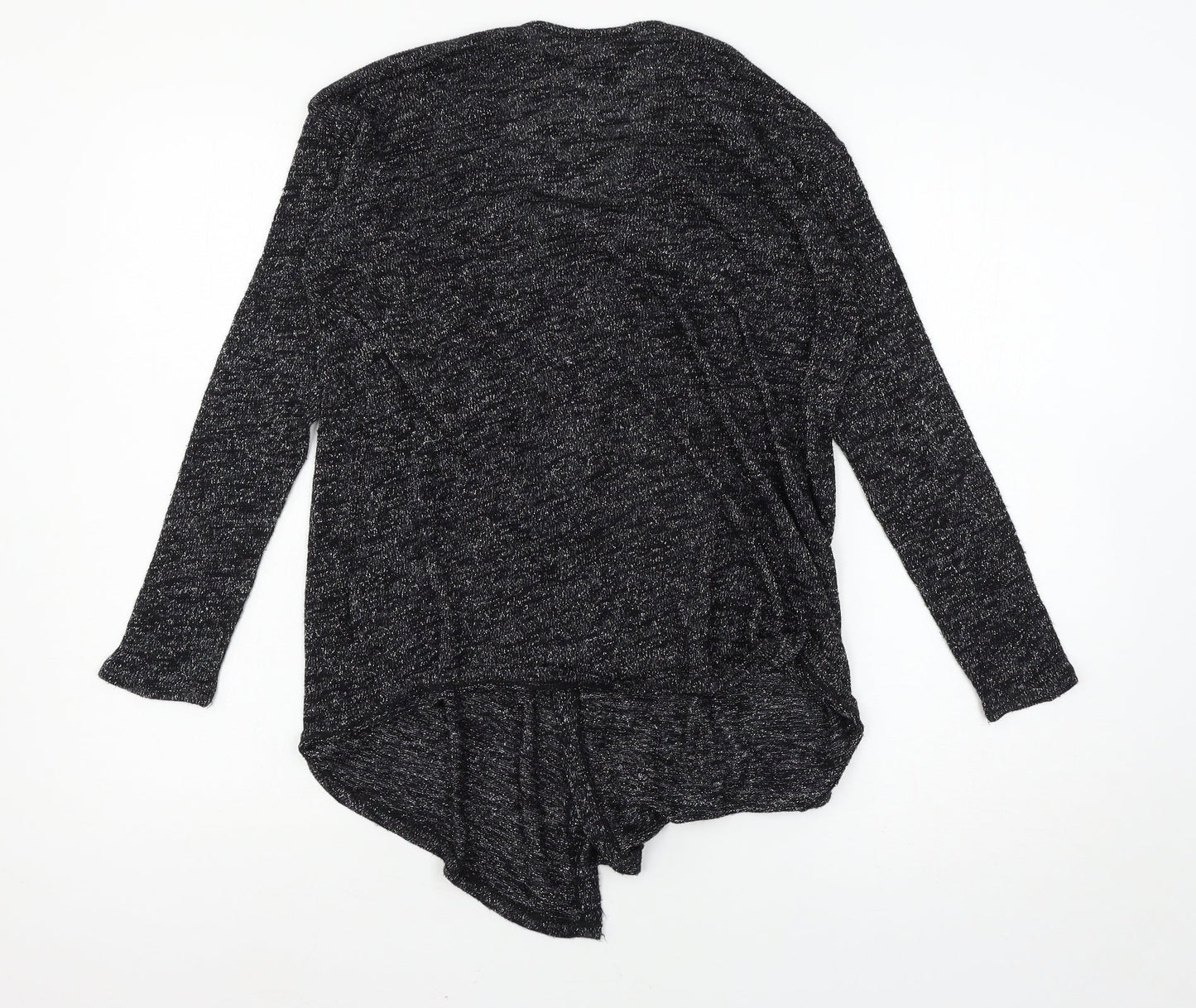 H&M Girls Grey  Knit Cardigan Jumper Size 11-12 Years