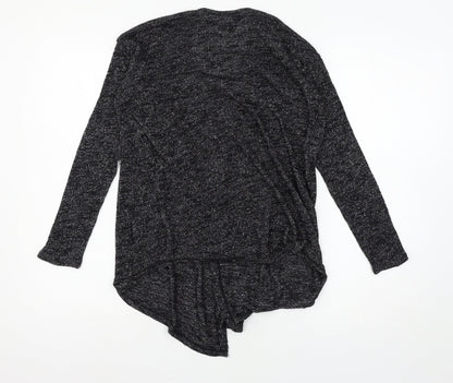 H&M Girls Grey  Knit Cardigan Jumper Size 11-12 Years