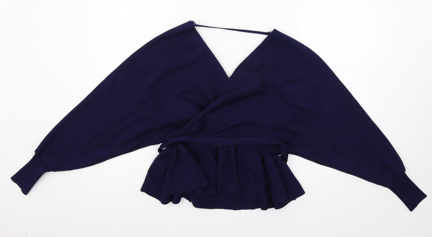 Womens UK Size M Blue Vanilla Blue Pullover Jumper