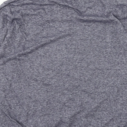 Boston Crew Mens Blue  Knit Pullover Jumper Size L