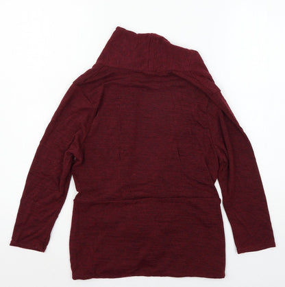 Womens UK Size S Simply Stock Shop Purple Cardigan Jumper