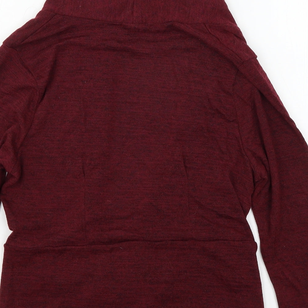 Womens UK Size S Simply Stock Shop Purple Cardigan Jumper