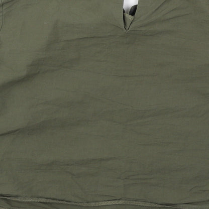 Womens UK Size 14 New Look Green Basic Blouse