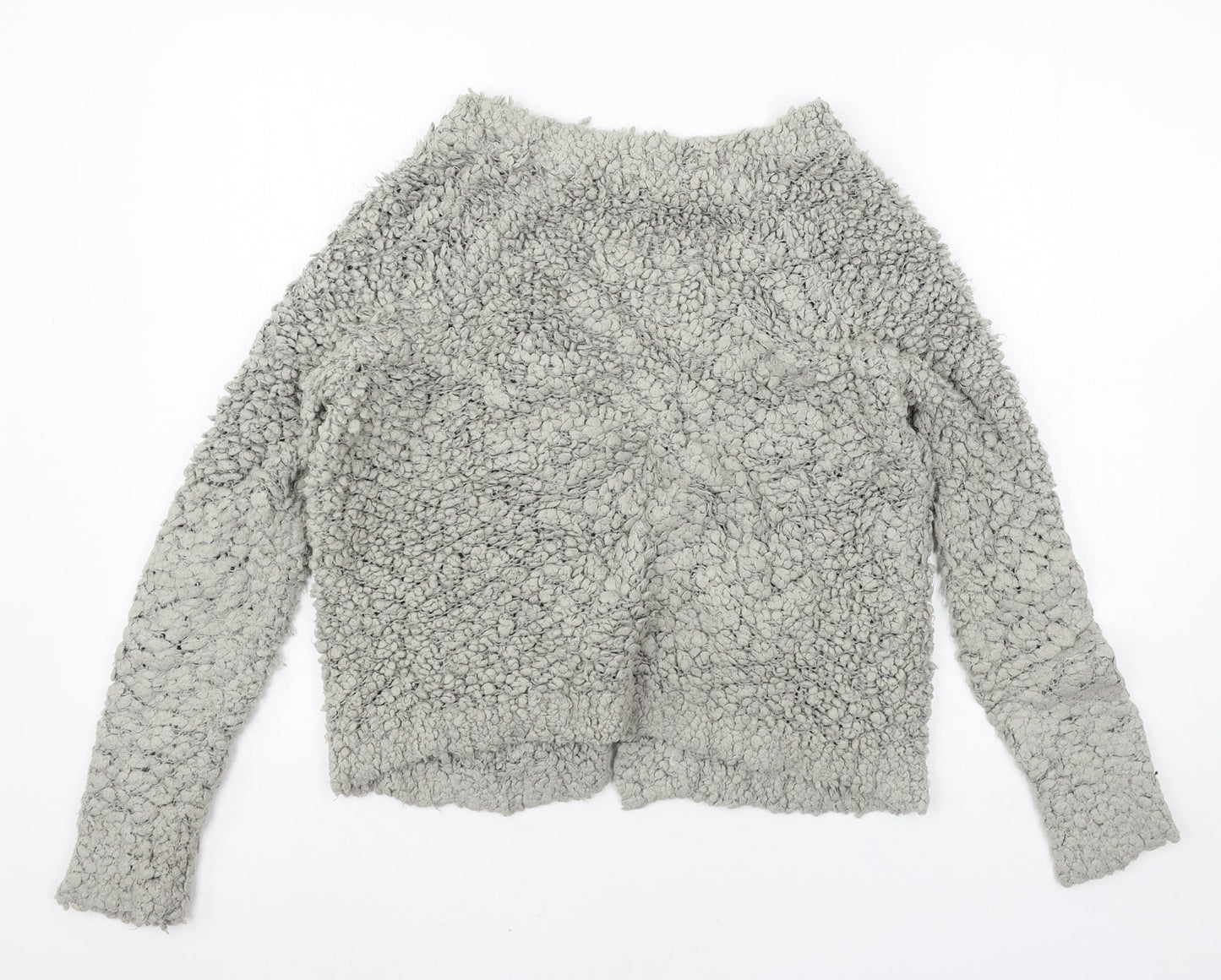 Womens UK Size S NEXT Grey Cardigan Jumper