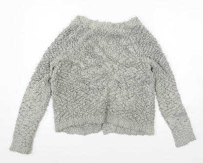 Womens UK Size S NEXT Grey Cardigan Jumper