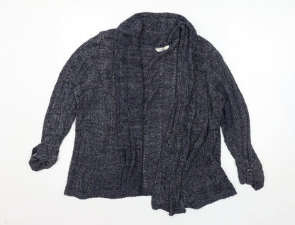 Womens UK Size 14 Marks and Spencer Blue Cardigan Jumper