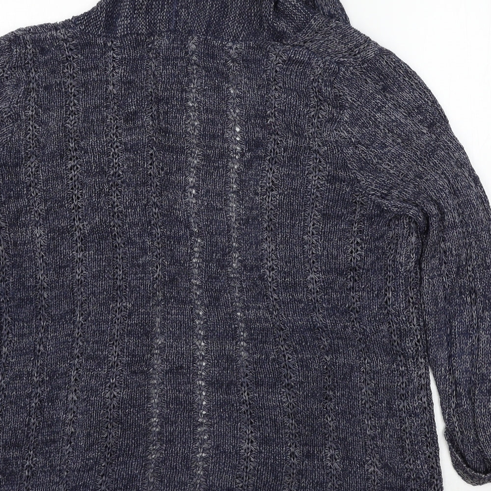 Womens UK Size 14 Marks and Spencer Blue Cardigan Jumper