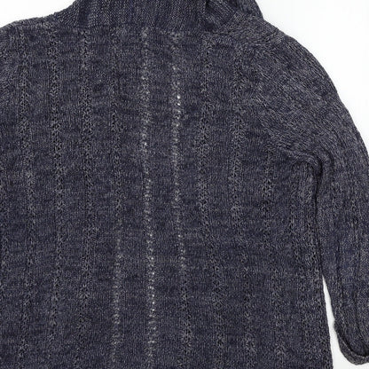 Womens UK Size 14 Marks and Spencer Blue Cardigan Jumper