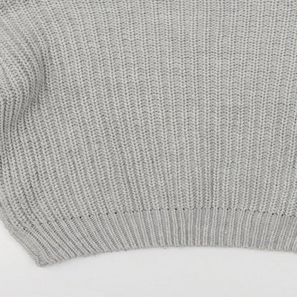 Womens UK Size 6 Atmosphere Grey Pullover Jumper