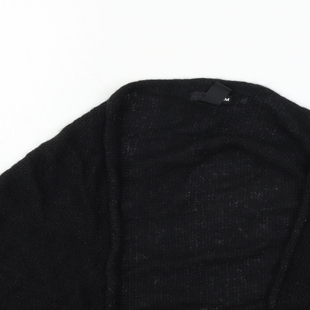 Womens UK Size L H&M Black Shrug Jumper