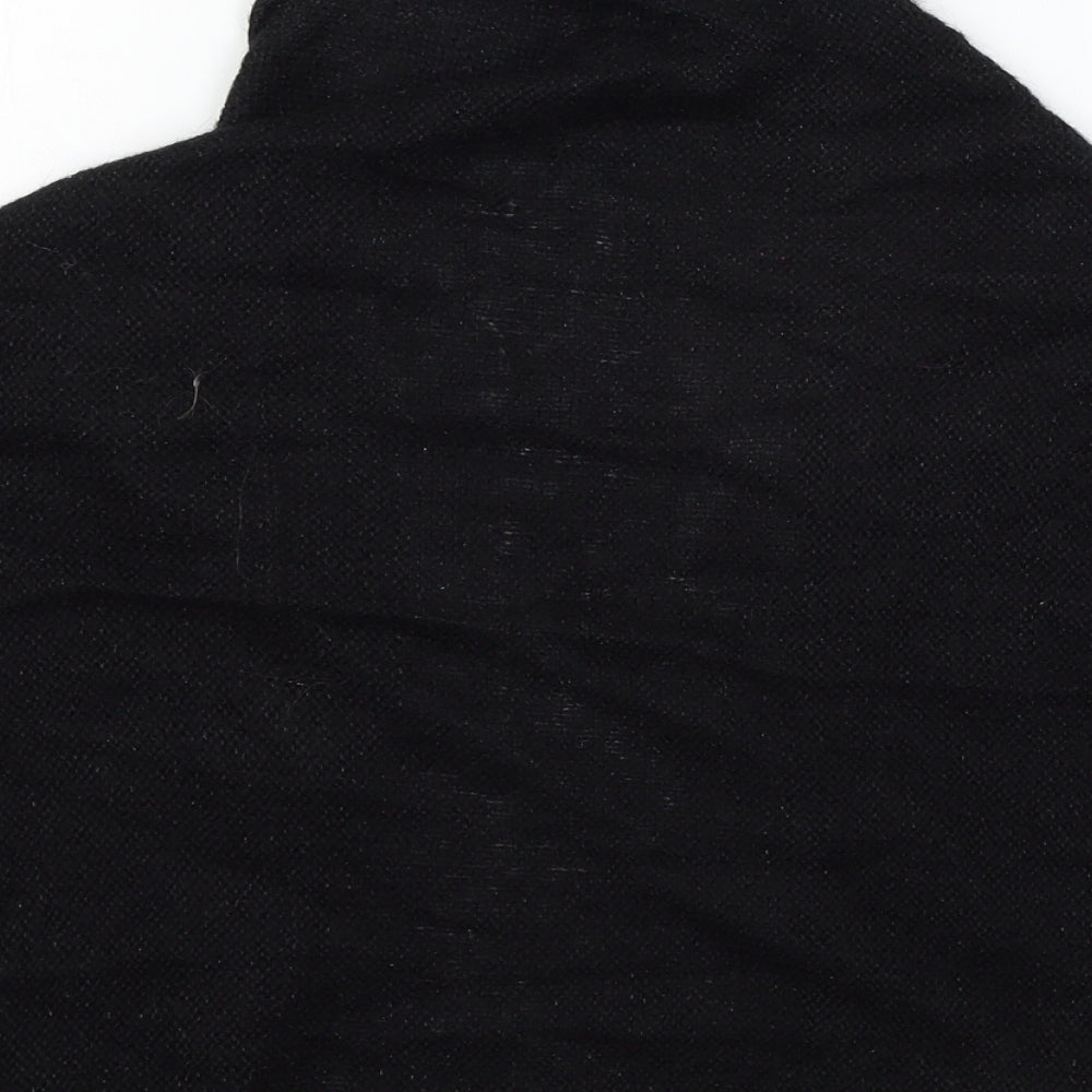 Womens UK Size L H&M Black Shrug Jumper