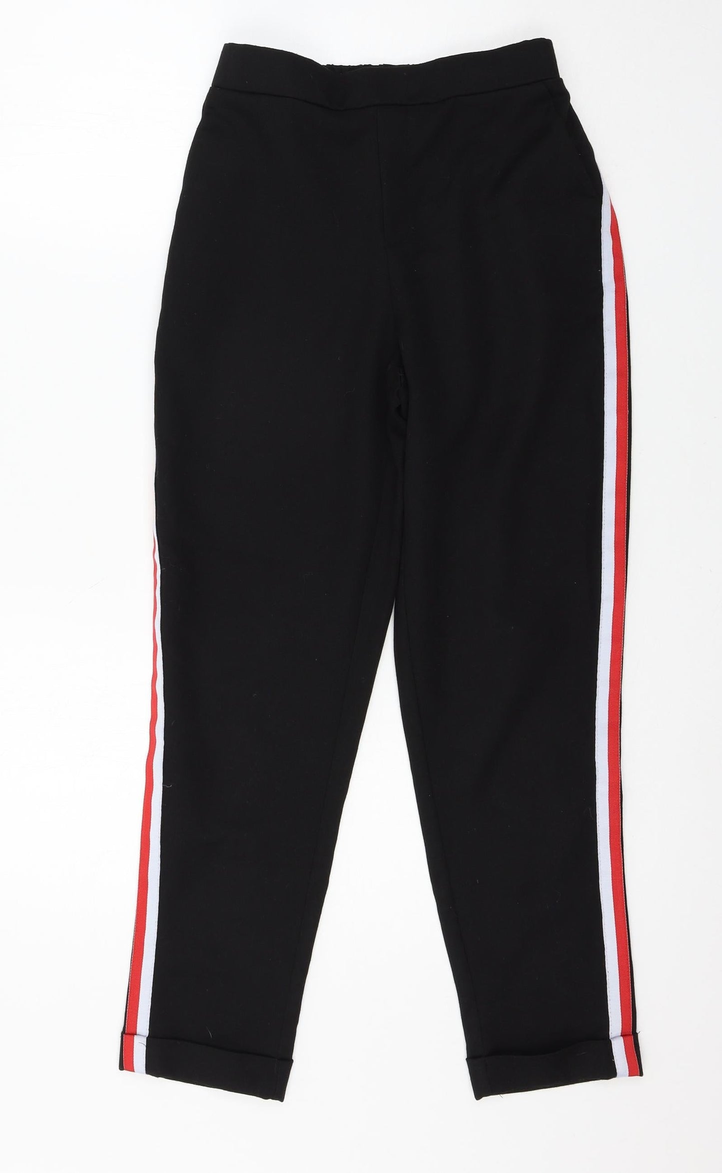 Womens UK Size 6 New Look Regular Fit  Black Trousers