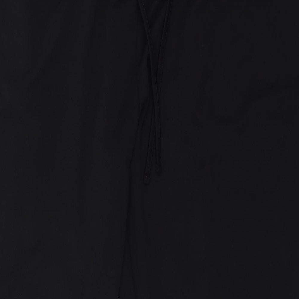 Bodyflirt Womens Black Striped Jersey Trousers  Size 2XL L27 in