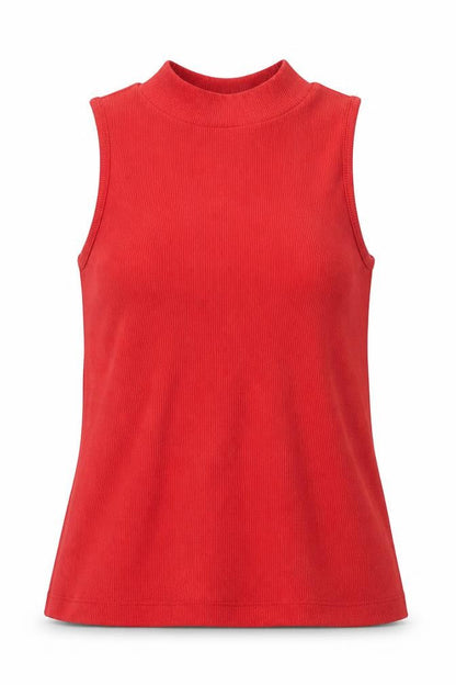 Womens UK Size XS Divided Red Basic T-Shirt