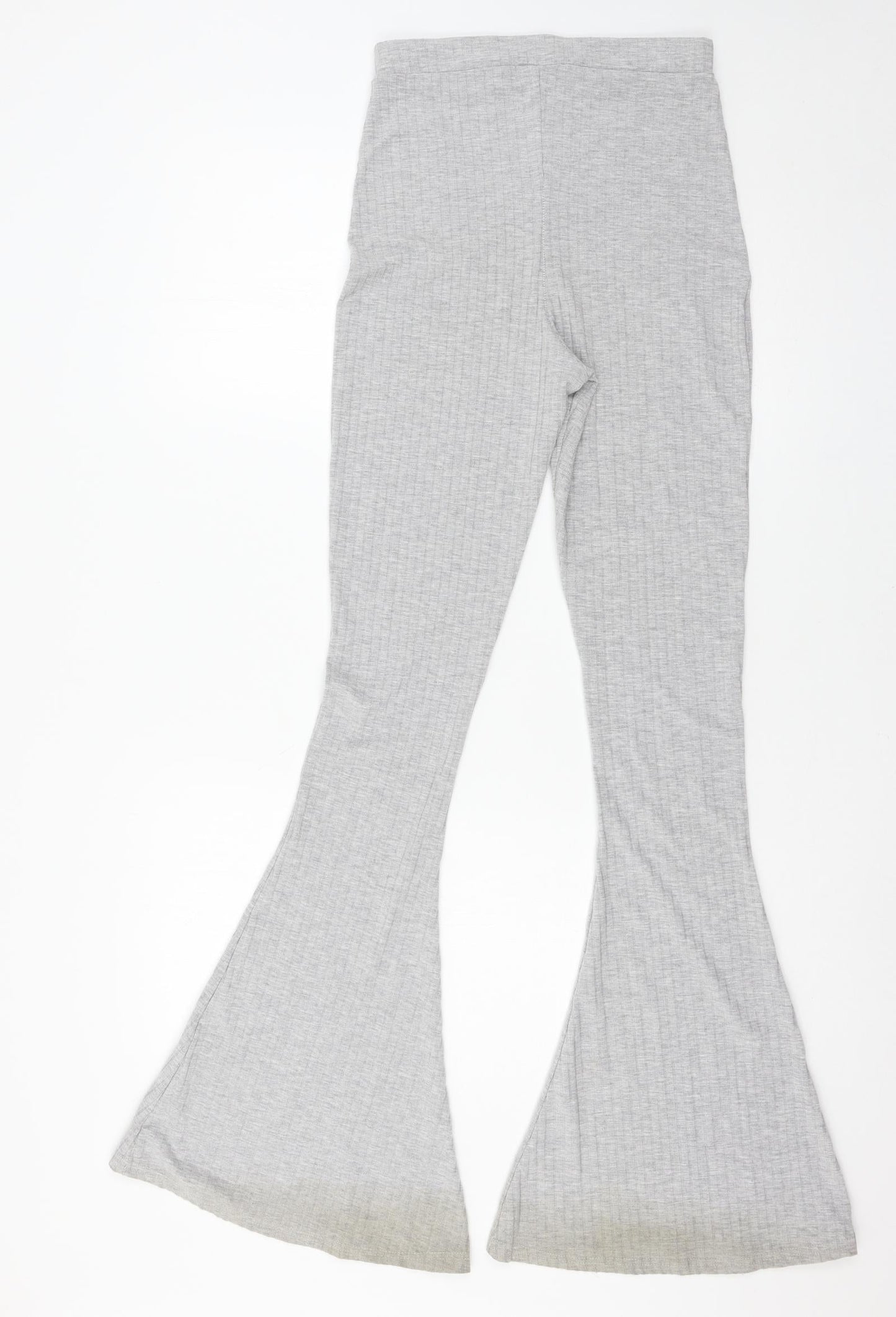 Womens UK Size 8 Misspap Regular Fit  Grey Trousers