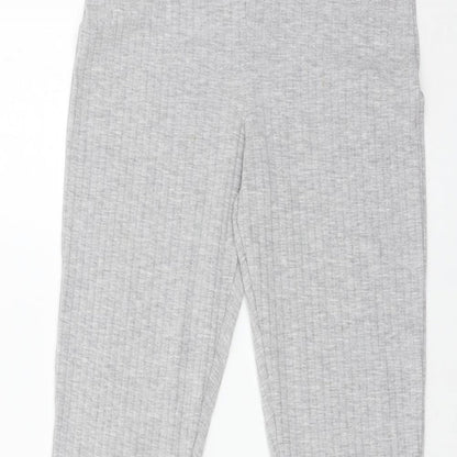 Womens UK Size 8 Misspap Regular Fit  Grey Trousers