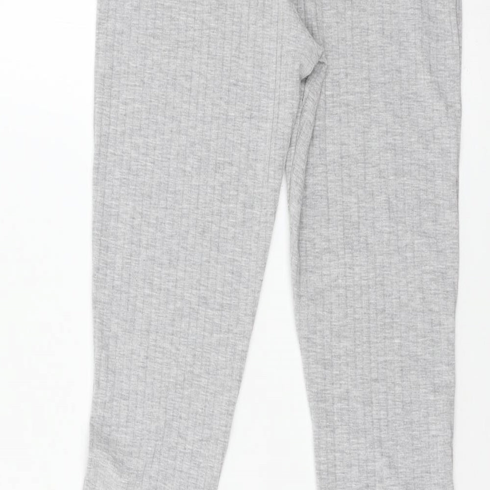 Womens UK Size 8 Misspap Regular Fit  Grey Trousers
