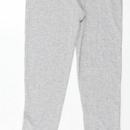 Womens UK Size 8 Misspap Regular Fit  Grey Trousers